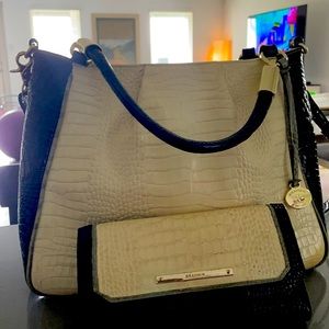 Brahmin purse and wallet set